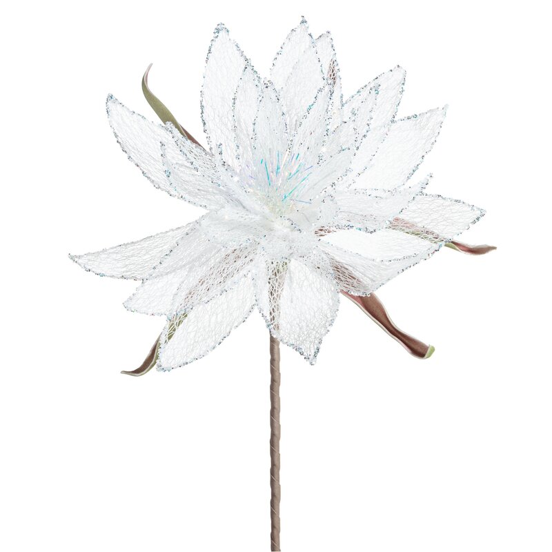 KWIAT FLORE 878 O 30 X 70 CM BIAŁY