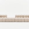 Sofa Tapicerowana Modułowa Arand Line SL+P+S+SP - Duża Kanapa 410 cm z Komfortowym Podłokietnikiem