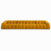 Nowoczesna Pikowana Sofa Modułowa Arand Line SL+S+S+SP - Duża Tapicerowana Kanapa 410 cm do Salonu