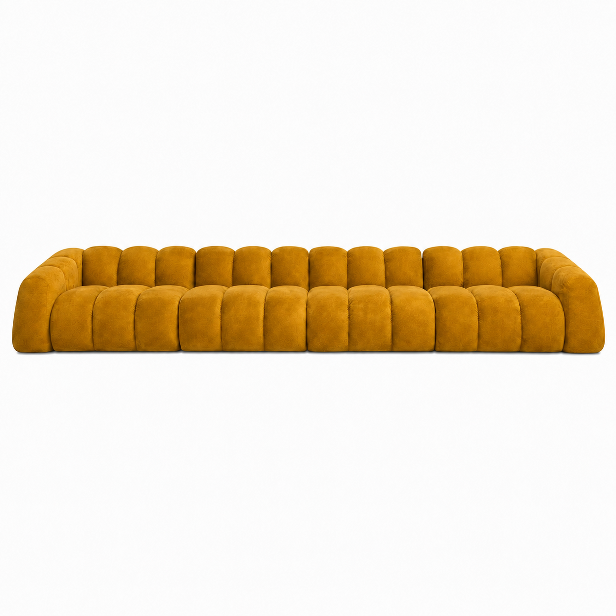 Nowoczesna Pikowana Sofa Modułowa Arand Line SL+S+S+SP - Duża Tapicerowana Kanapa 410 cm do Salonu