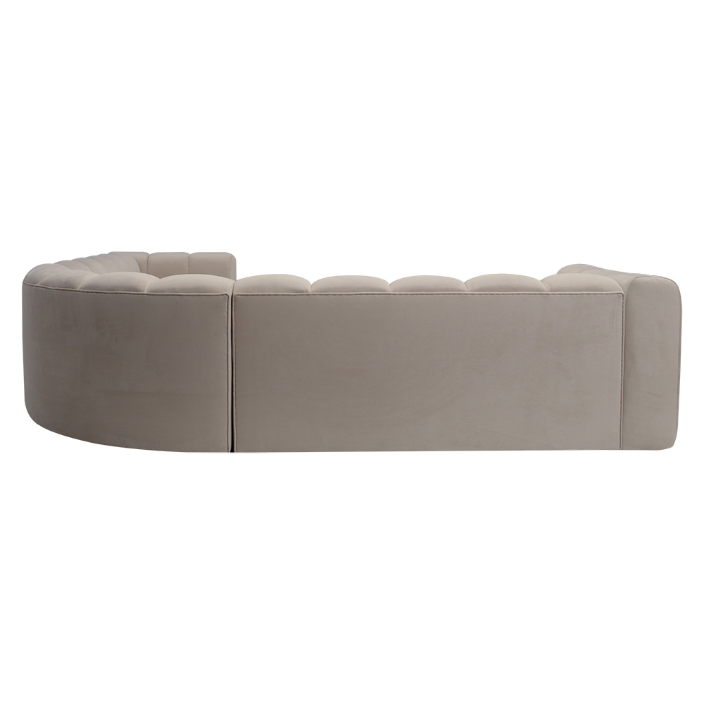 Sofa narożna modułowa tapicerowana Arand SL5+RS+SP5
