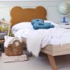 Rosnące Łóżko Dziecięce Miś Teddy Legs Basic - Przytulny Design i Funkcjonalność na Lata