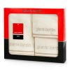 Komplet ręczników Pierre Cardin Rocco kremowy 3 szt. 30x50 cm, 50x90 cm, 70x140 cm – delikatny dla skóry