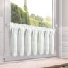 Firana gotowa na taśmie Sola biała 150 X 40 CM – idealna do kuchni