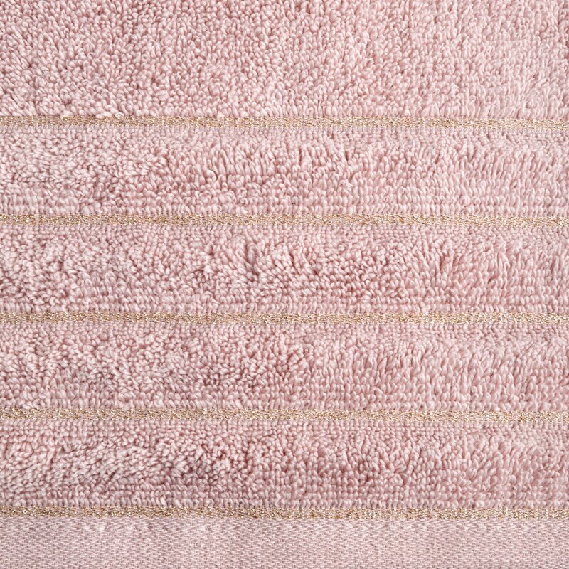 Ręcznik Nadine pudrowy 70 X 140 cm – miękki zero twist