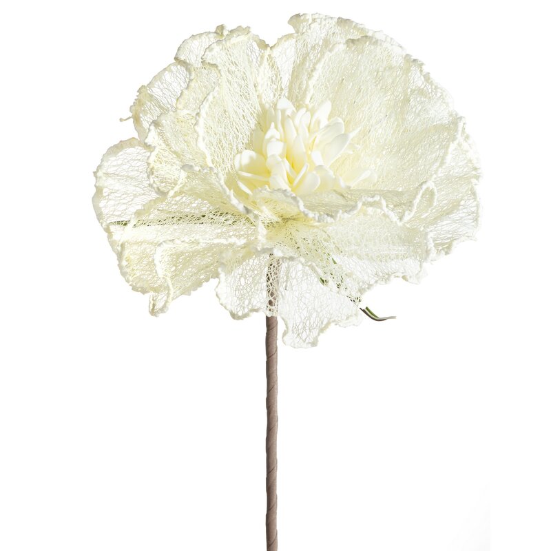 Kwiat dekoracyjny Flore 870 kremowy O 20 X 85 cm – do wazonu i kompozycji