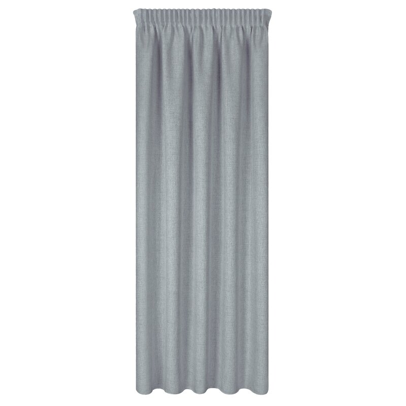Zasłona gotowa JULA2 ciemnoniebieska 140 X 270 CM – subtelna gra światła