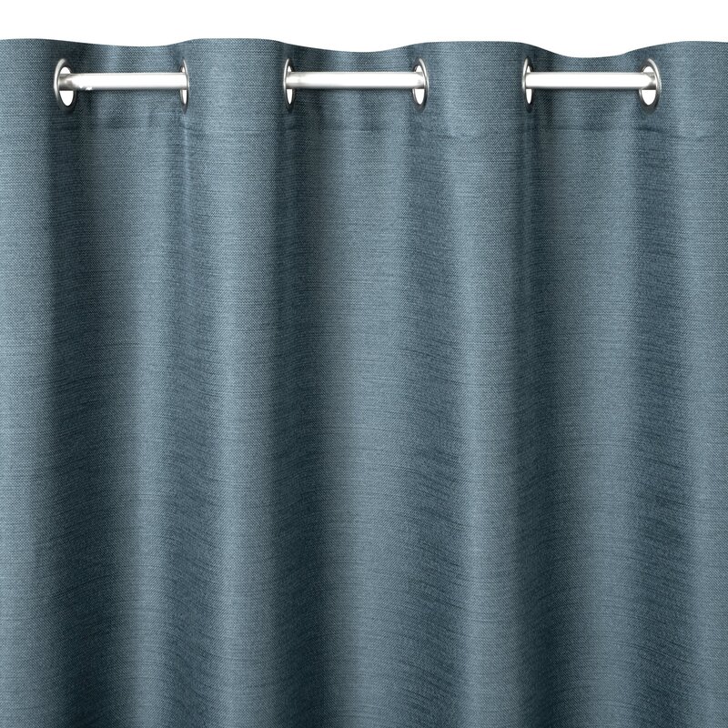 Zasłona gotowa Style niebieska 140 x 250 cm – delikatnie filtruje światło