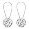 Upinacz dekoracyjny z magnesem srebrny 5 X 17 cm – do eleganckiego upinania zasłon