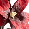Kwiat dekoracyjny Flore czerwony O 20 X 70 CM – wnosi naturę do wnętrz
