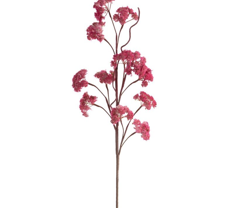 Kwiat dekoracyjny Flore 860 ciemnoróżowy O 7 X 75 cm – romantyczny akcent wnętrza