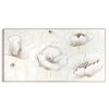 Obraz ręcznie malowany kremowy 72 X 142 CM – wnosi harmonię do wnętrza