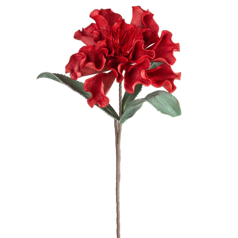 Kwiat sztuczny Flore 873 czerwony O 30 X 75 cm – ożywia wnętrze