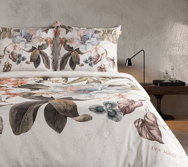 Pościel Eva Minge Demi kremowa 160 X 200 cm – delikatna w dotyku