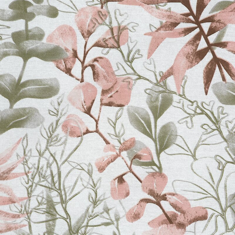 Komplet pościeli bawełnianej Freesia pudrowy róż 220 X 200 CM – delikatna dla skóry