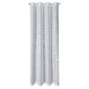 Firana gotowa świąteczna Snow biała 140 X 250 cm – z błyszczącym nadrukiem
