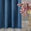 ZASŁONA GOTOWA D91 ROSA NA TAŚMIE 140 X 270 CM GRANATOWY