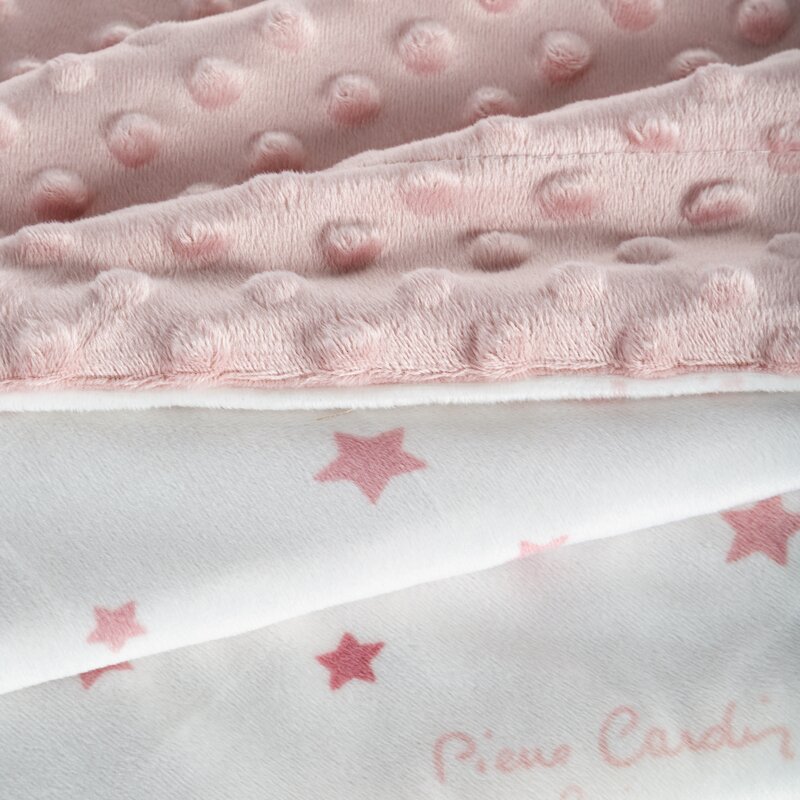 Koc BABY5 Pierre Cardin różowy 80 X 110 cm – delikatny dla skóry