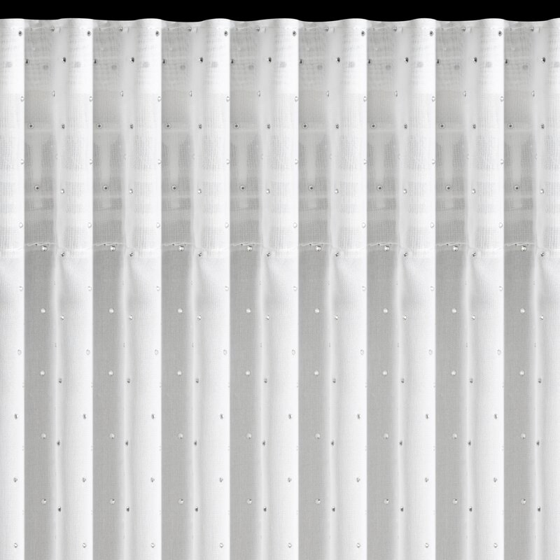 FIRANA GOTOWA ARIADNA 1 NA TAŚMIE 140 X 250 CM BIAŁY