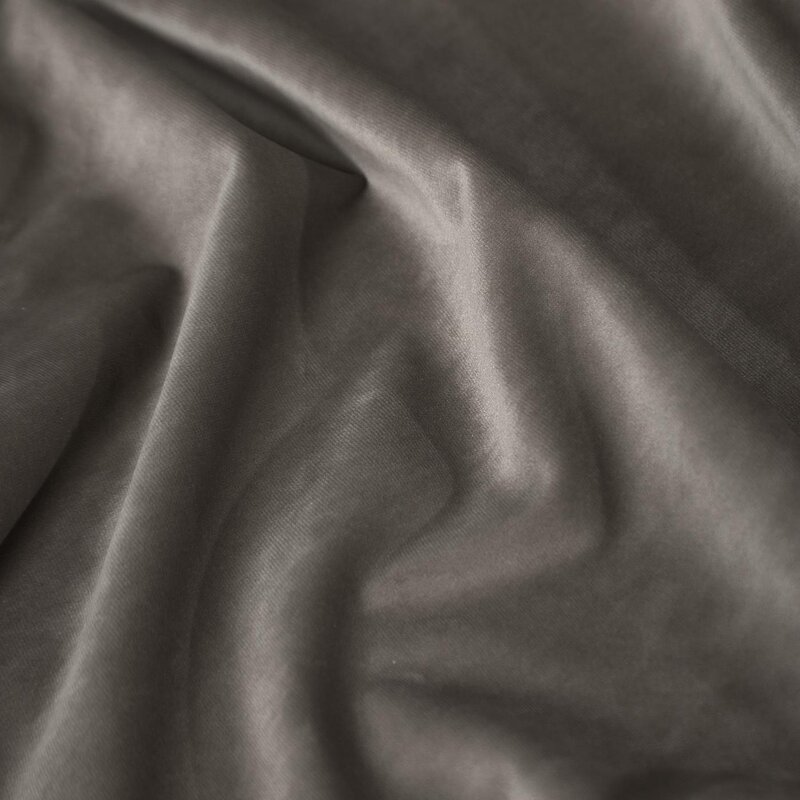 Zasłona gotowa Villa grafitowa 140 X 250 CM – z miękkiego welwetu