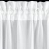 Zazdrostka gotowa Flowery biała 150 X 30 cm – z motywem roślinnym