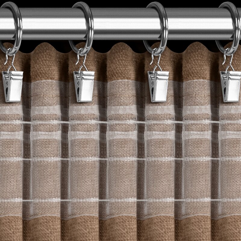 Zasłona gotowa NILO ruda 140 X 270 CM – miękka i przytulna