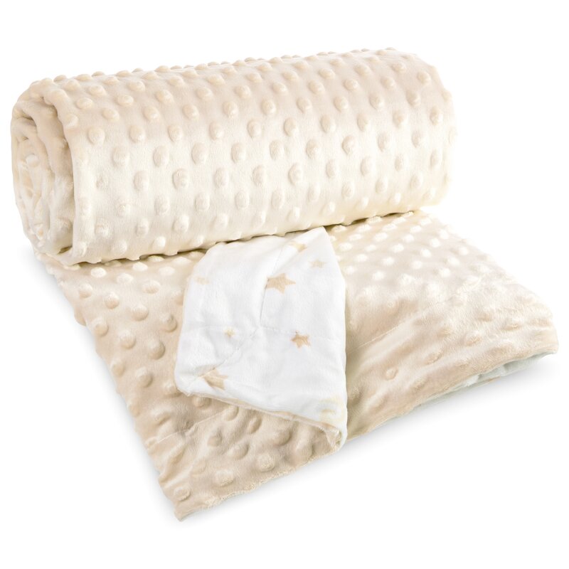 Koc dziecięcy Pierre Cardin BABY5 beżowy 110 X 140 cm – miękki i delikatny