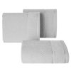 Ręcznik welurowy Amelia srebrny 30 X 50 CM – delikatny dla skóry