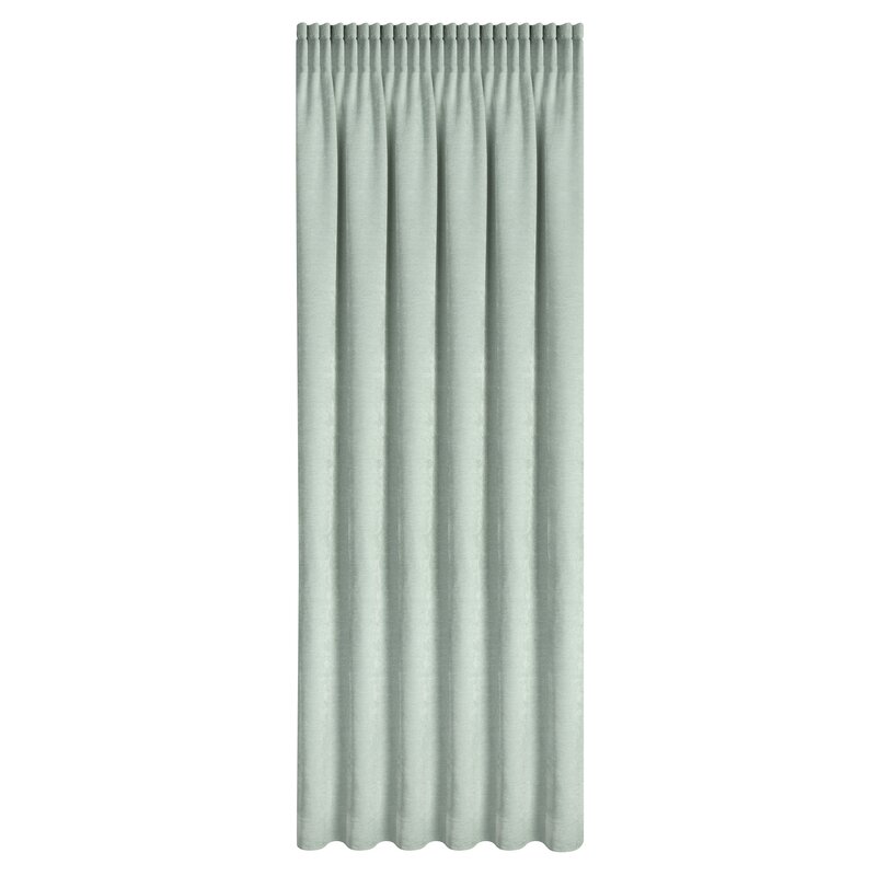 Zasłona gotowa Nilo jasnomiętowa 140 X 270 CM – świeżość i relaks