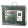 Narzuta welwetowa Ariel 3 ciemnomiętowa 170 X 210 CM – miękka w dotyku
