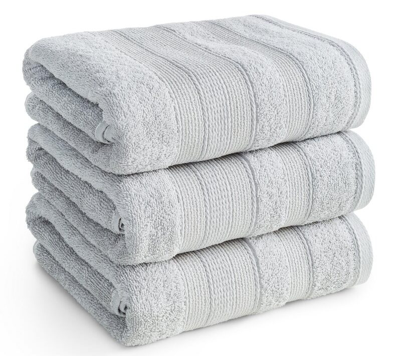 Ręcznik Lurex Judy1 srebrny 70 X 140 cm – miękki i chłonny