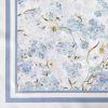 Obrus z nadrukiem Summer18 naturalny 90 X 90 CM – delikatny kwiatowy wzór