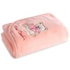Koc Pierre Cardin Baby6 różowy 80 X 90 CM – miękki i delikatny