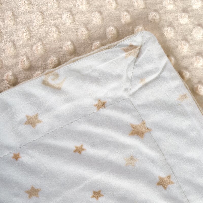 Koc dziecięcy Pierre Cardin BABY5 beżowy 110 X 140 cm – miękki i delikatny