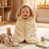 Koc dziecięcy BABY6 Pierre Cardin beżowy 80 X 90 CM – miękki i ciepły