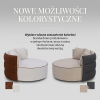 Nowoczesna okrągła sofa Vikka
