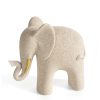 Figurka ceramiczna LUKAS beżowa 16 X 8 X 25 CM – egzotyczna dekoracja wnętrz