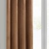 ZASŁONA GOTOWA D91 NAMI 135 X 250 CM JASNOBRĄZOWY