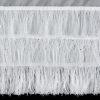 Firana gotowa Arabella 3 biała 400 X 160 CM – z ozdobną obszywką