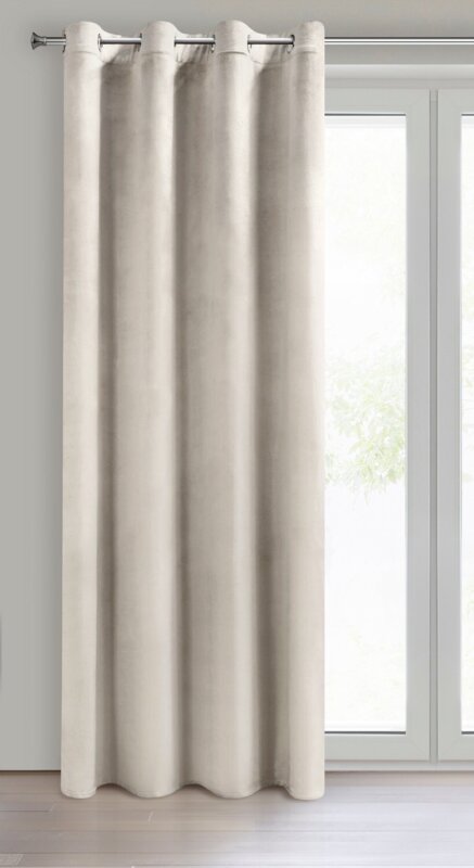 ZASŁONA GOTOWA D91 NAMI 135 X 250 CM KREMOWY