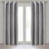 ZASŁONA GOTOWA D91 NAMI 135 X 250 CM SREBRNY