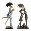 Figurka ceramiczna Roma niebieska 16 X 9 X 33 CM – akcent do wnętrz