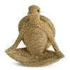 Figurka dekoracyjna Eldo szampańska 10 X 6 X 10 cm – z ceramiki