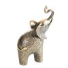 Figurka ceramiczna Travis złota 17 X 8 X 17 CM – z bąbelkową fakturą
