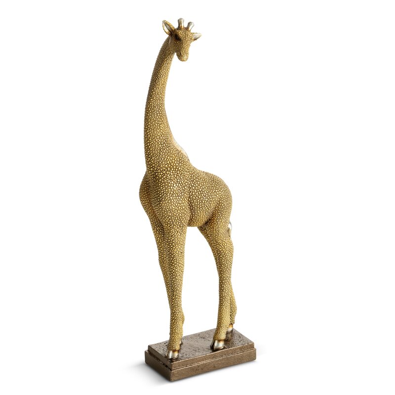 FIGURKA DEKORACYJNA LUKAS 12 X 7 X 35 CM ZŁOTY
