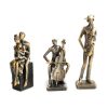 FIGURKA DEKORACYJNA MELODY (03) 11 X 10 X 20 CM ZŁOTY