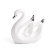 Figurka ceramiczna Alina biała 17 X 7 X 19 CM – na komodę i półkę
