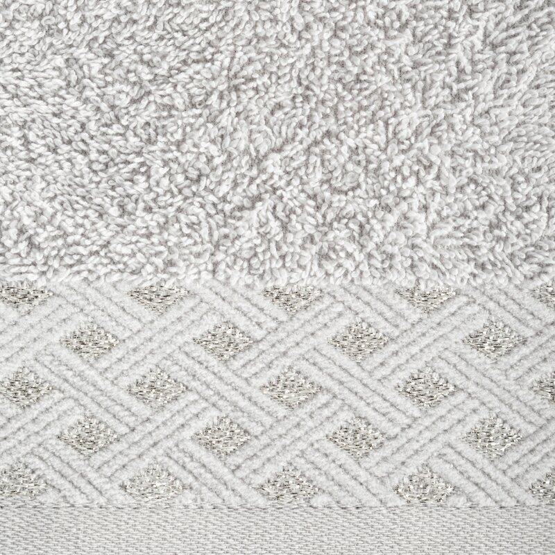 Ręcznik Luiza srebrny 30 X 50 CM – miękki i chłonny