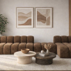 Narożna Sofa Tapicerowana Modułowa Arand Line SL+P+S+SZP - Nowoczesny Narożnik Pikowany z Szezlongiem