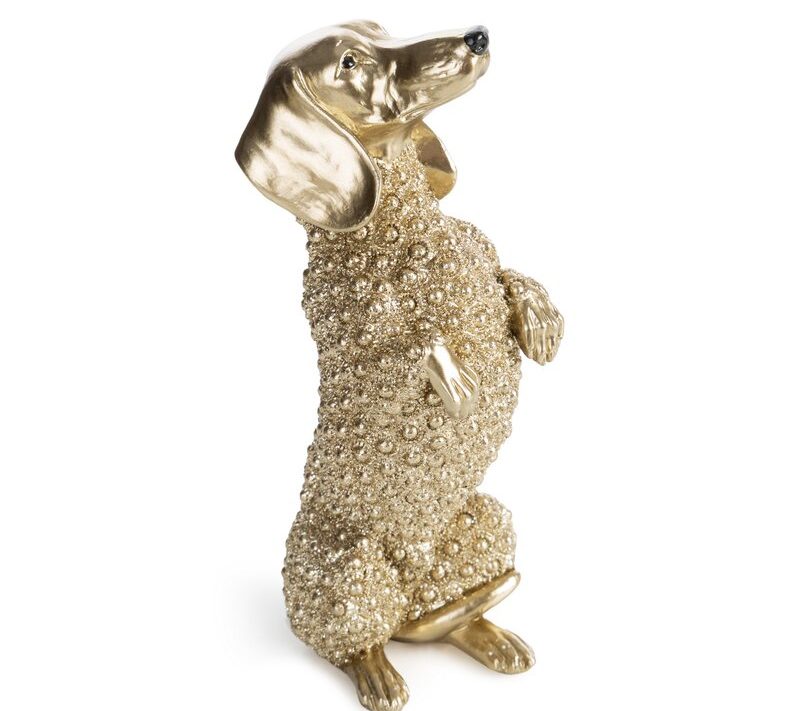 Figurka ceramiczna Senti szampańska 8 X 8 X 20 CM – wnosi subtelny blask